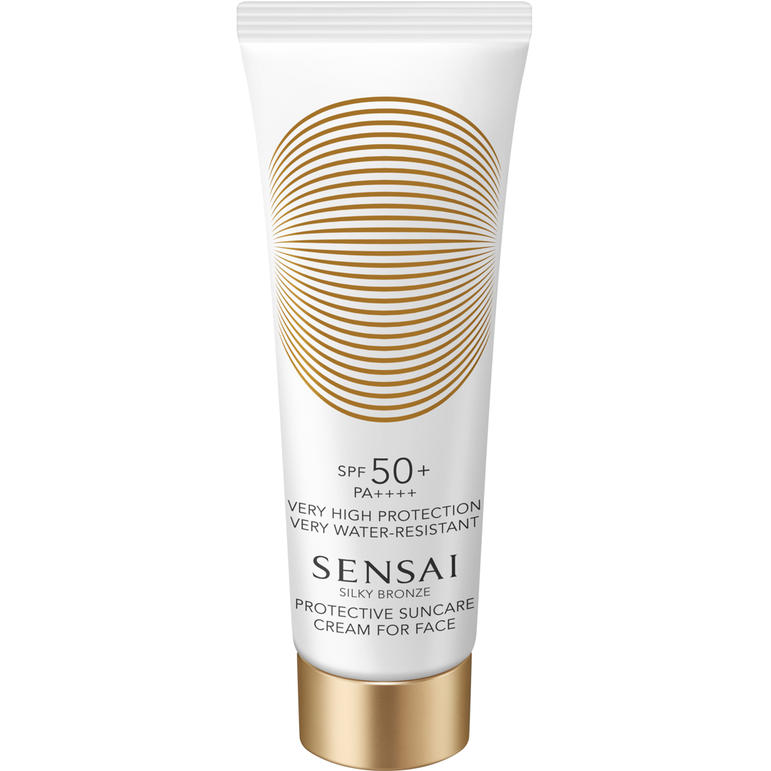 Sensai Silky Bronze Protective Cream Face SPF50+, 50ml