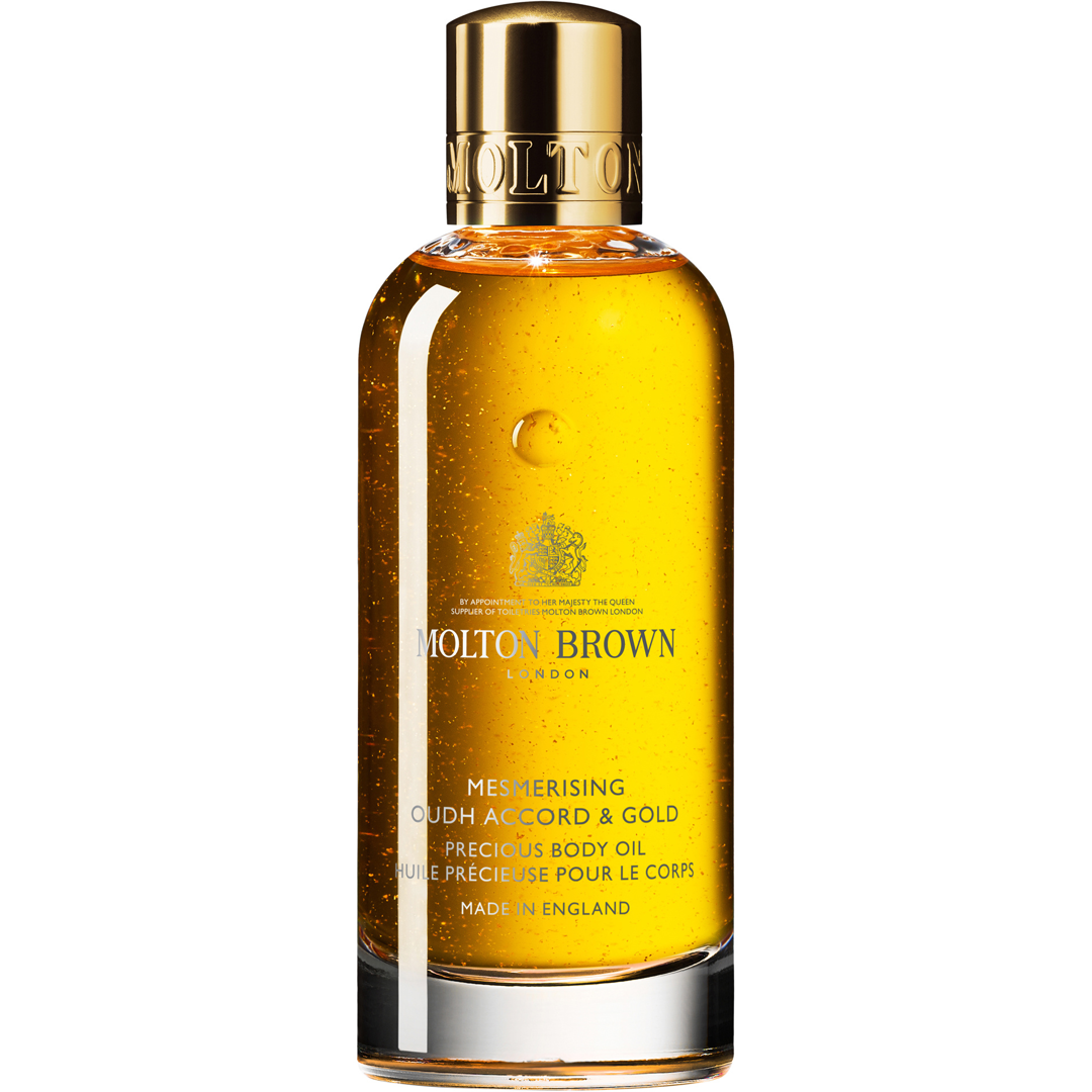 Molton Brown Mesmerising Oudh Accord & Gold Precious Body Oil, 100ml kroppsolja