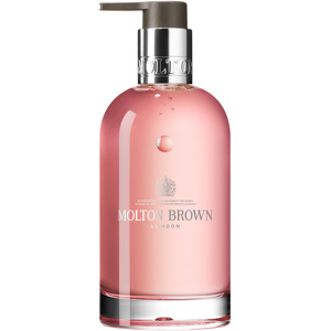 Delicious Rhubarb & Rose Hand Wash Glass Bottle, 200ml