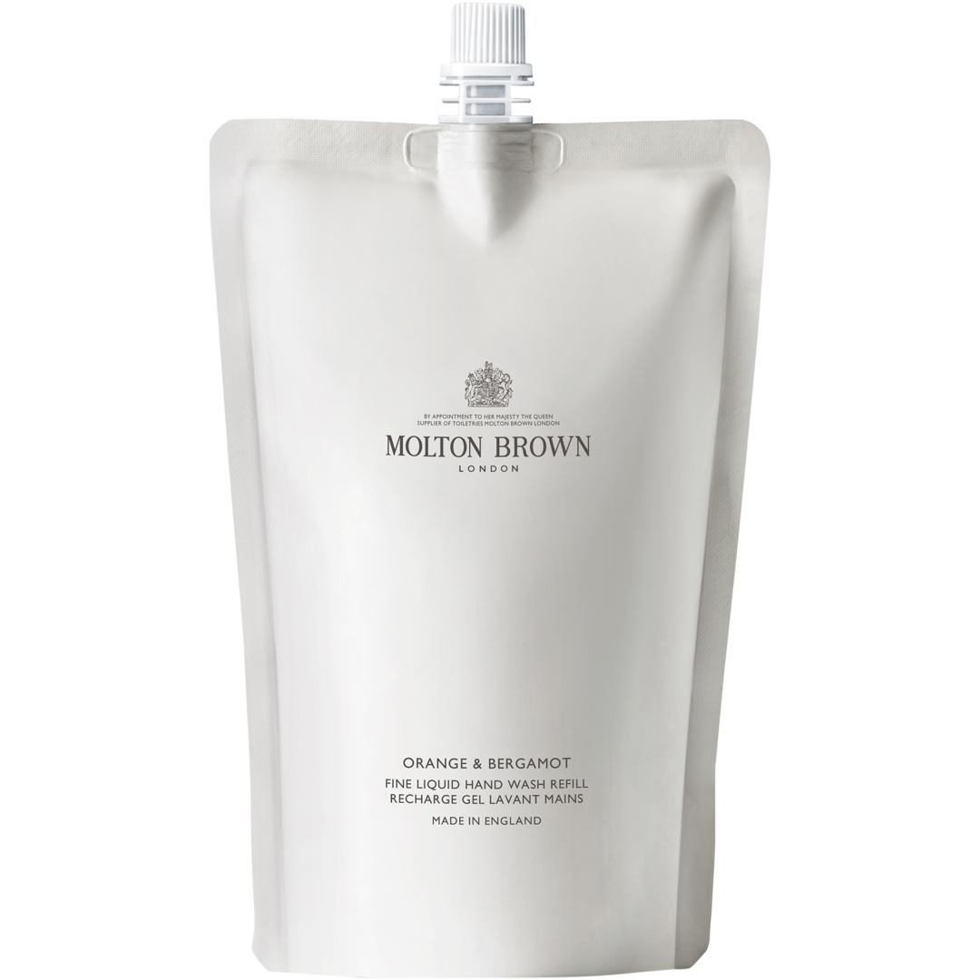 Molton Brown Orange & Bergamot Fine Liquid Hand Wash, 400ml Refill, Käsisaippua