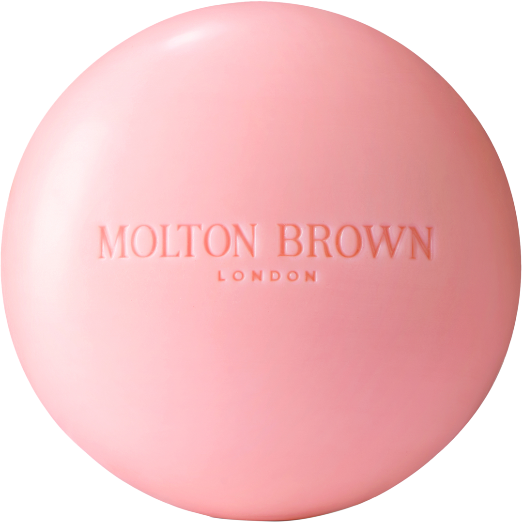 Molton Brown Delicious Rhubarb & Rose Perfumed Soap, 150g