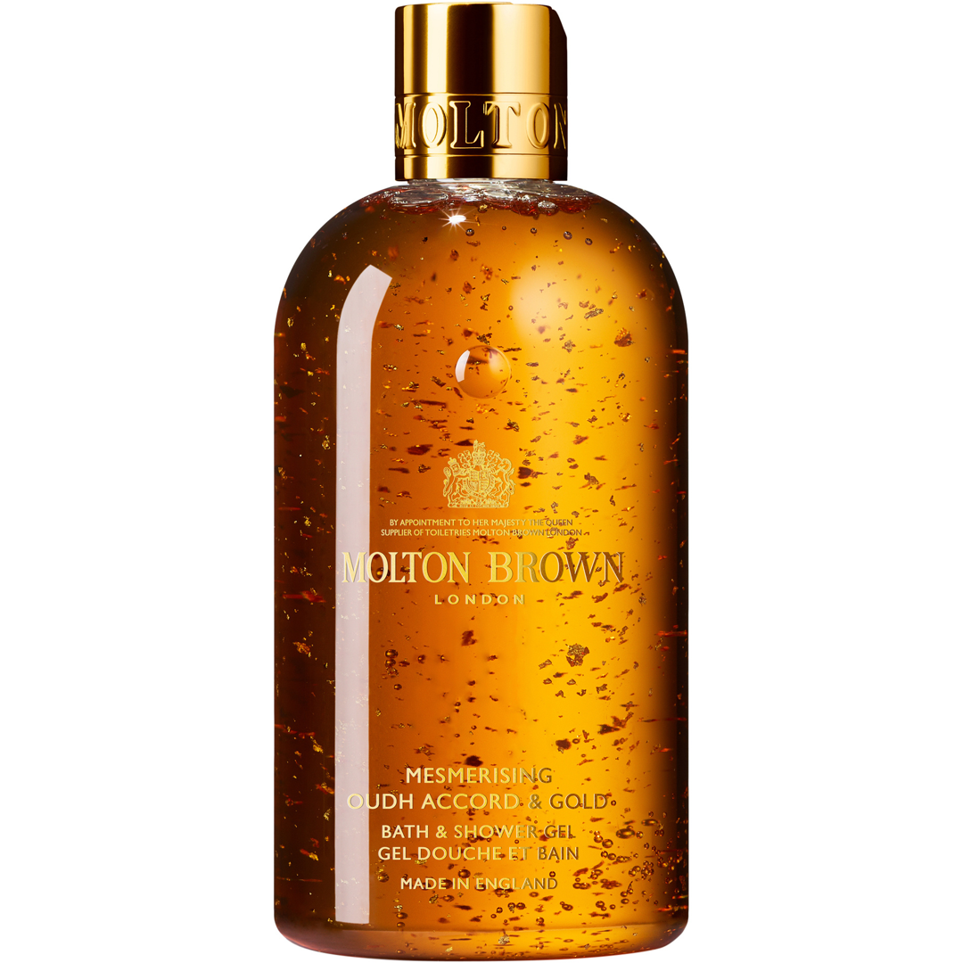 Molton Brown Mesmerising Oudh Accord & Gold Bath & Showergel, 300ml