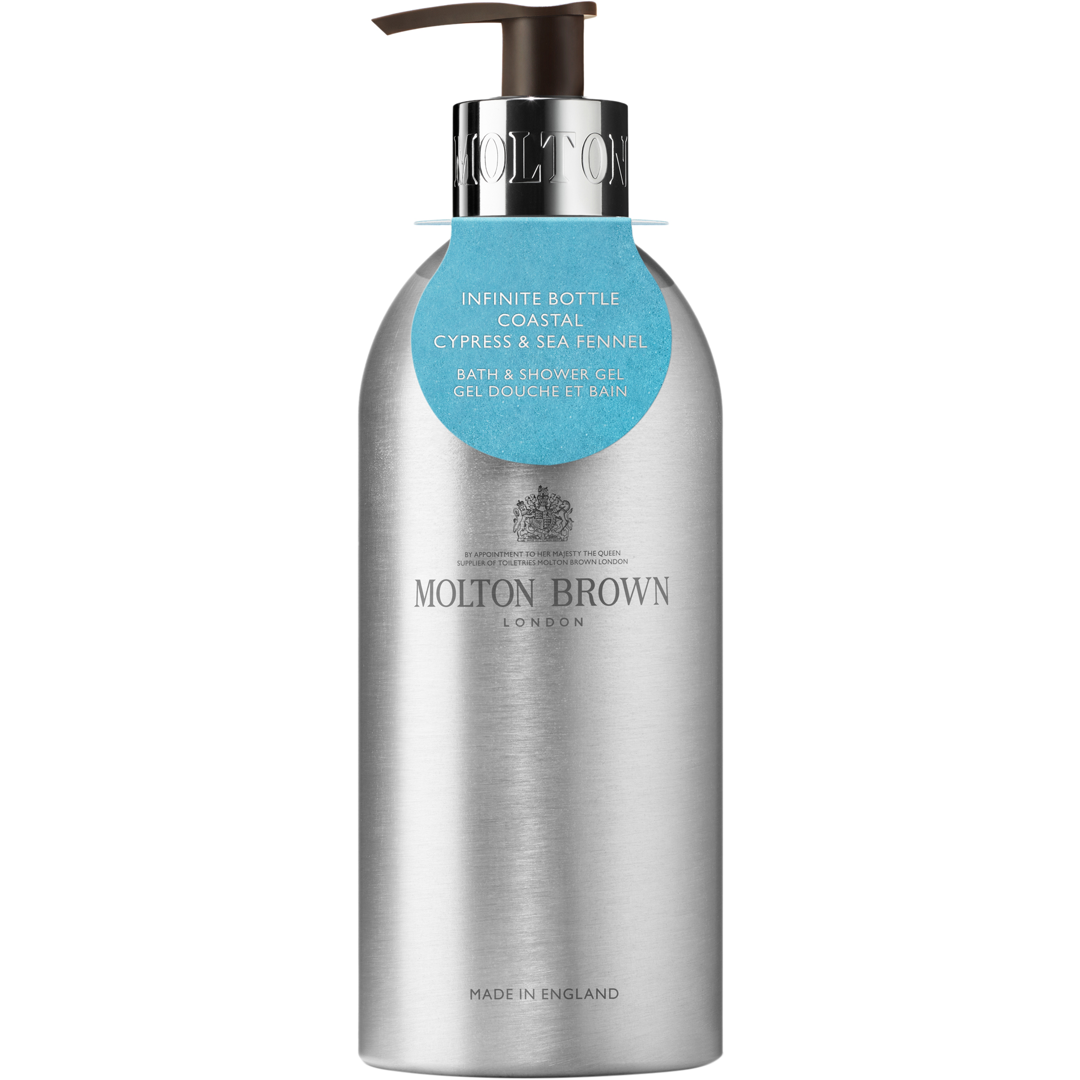 Molton Brown Infinite Bottle Coastal Cypress & Sea Fennel Bath & Showerge