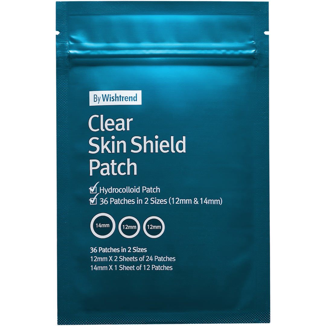 By Wishtrend Clear Skin Shield Patch, 36-Pack