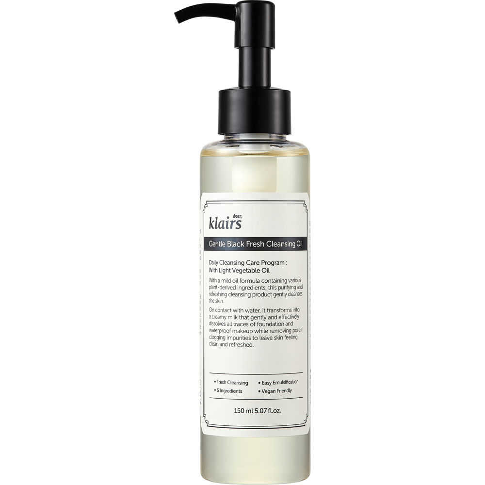 Gentle Black Fresh Cleansing Oil