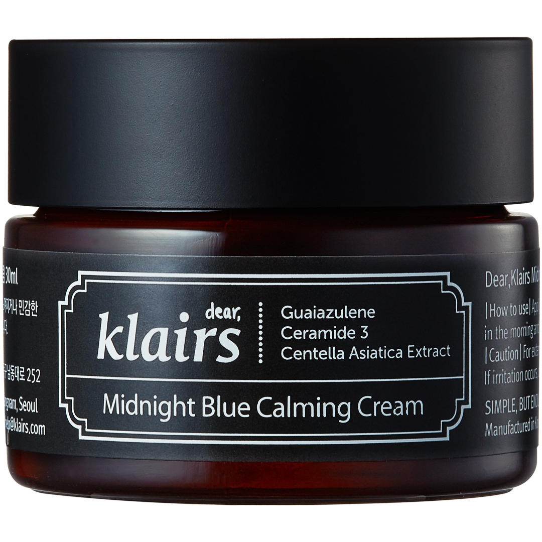 Klairs Midnight Blue Calming Cream, 30ml, Päivävoide
