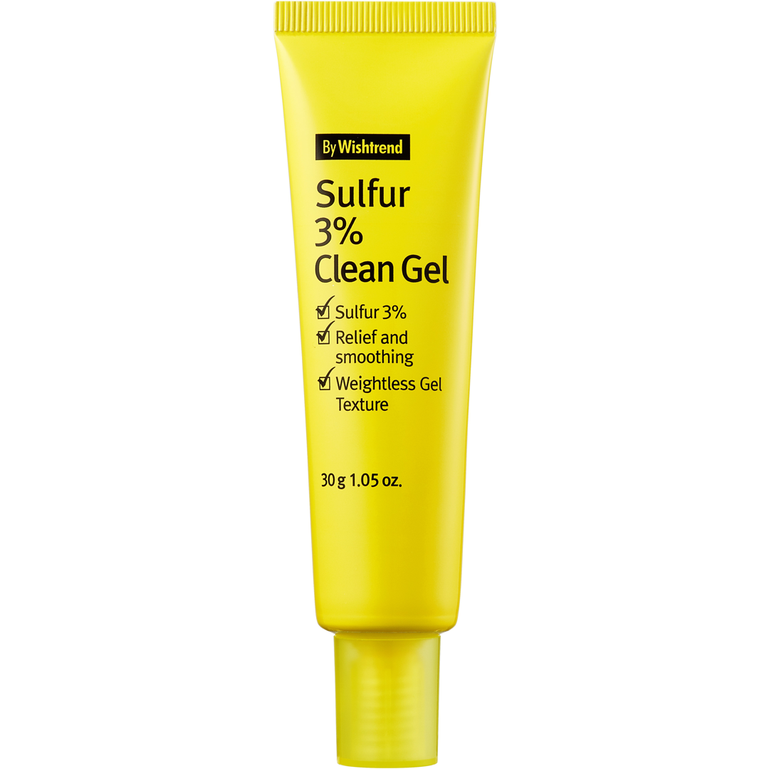 By Wishtrend Sulfur 3% Clean Gel, 30g, Täsmähoito
