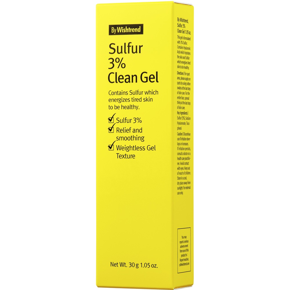 Sulfur 3% Clean Gel, 30g