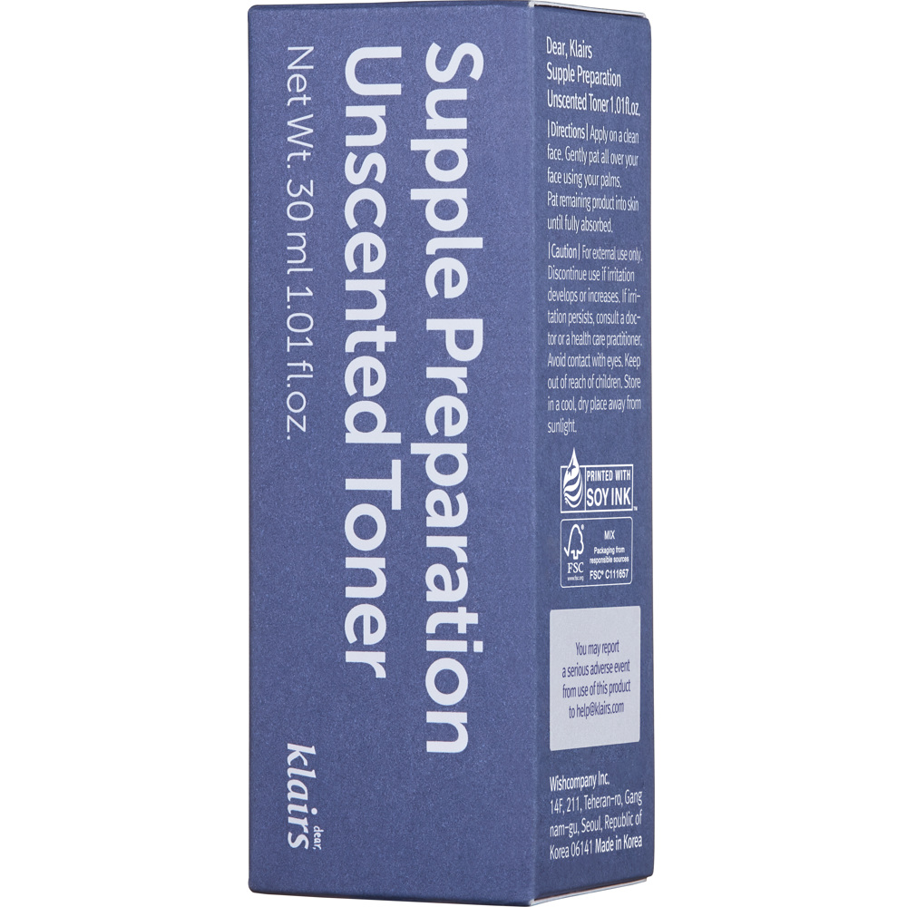 Supple Preparation Unscented Toner