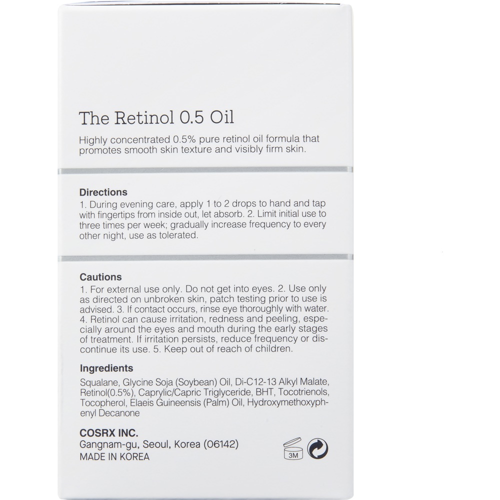 The Retinol 0,5 Oil, 20ml