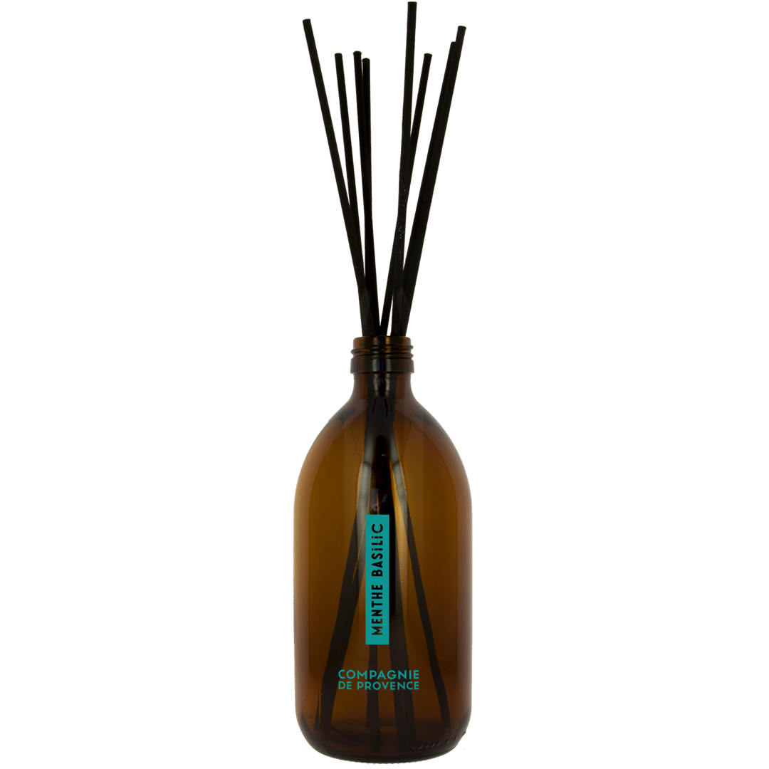 Compagnie De Provence Fragrance Diffuser Mint Basil, 220ml