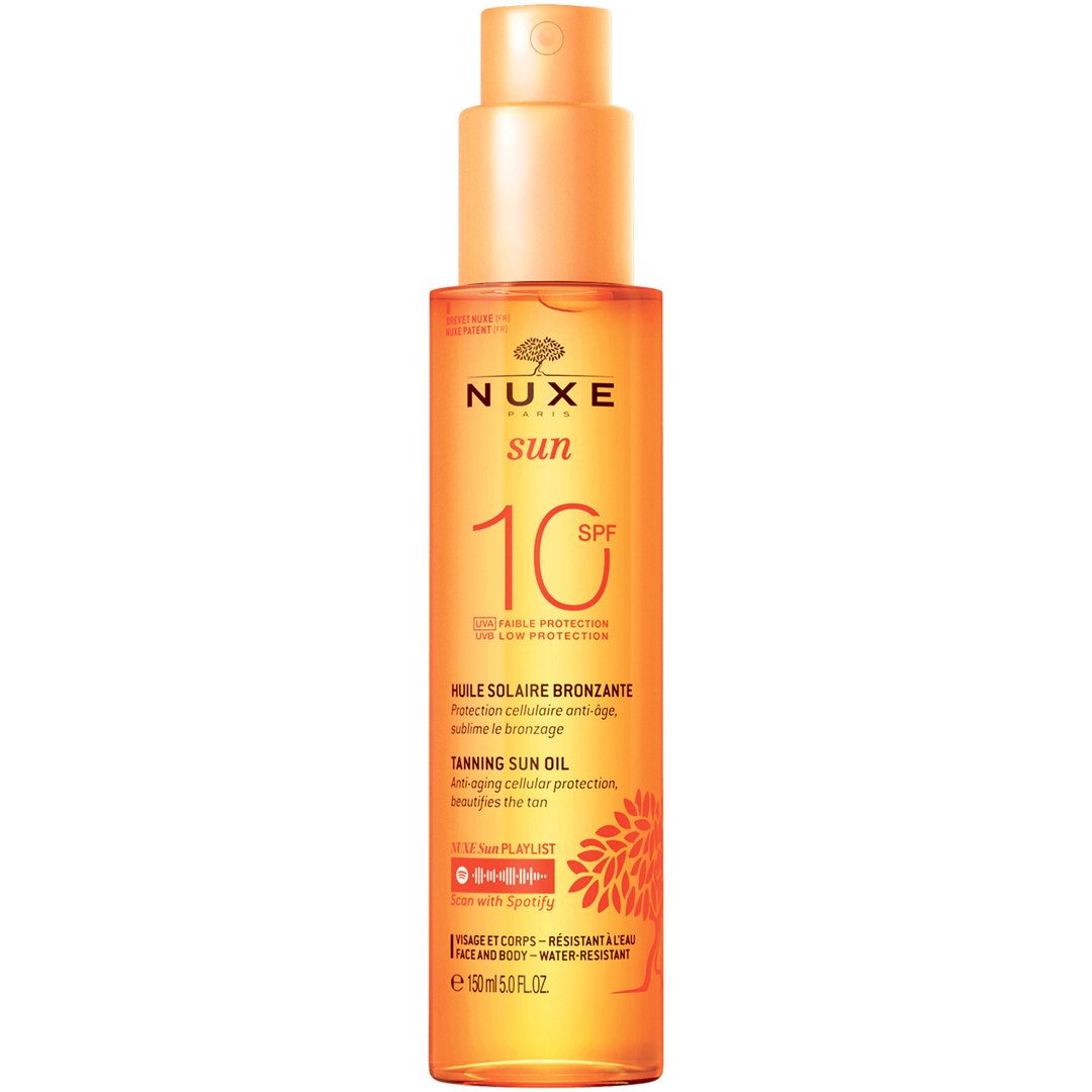 Nuxe Tanning Sun Oil SPF10, 150ml