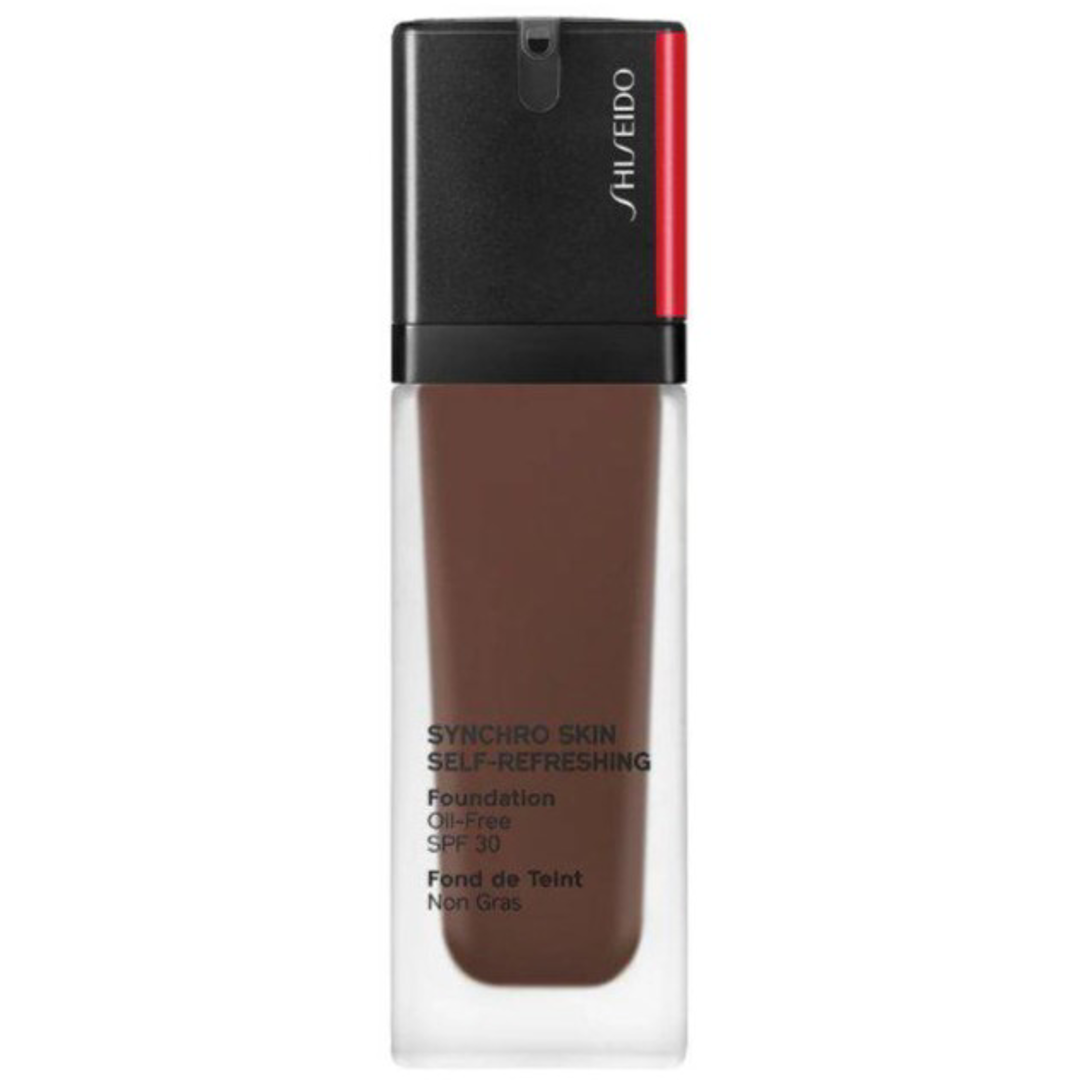 Shiseido Synchro Skin Self-Refreshing Foundation, 560 Obsidian foundation
