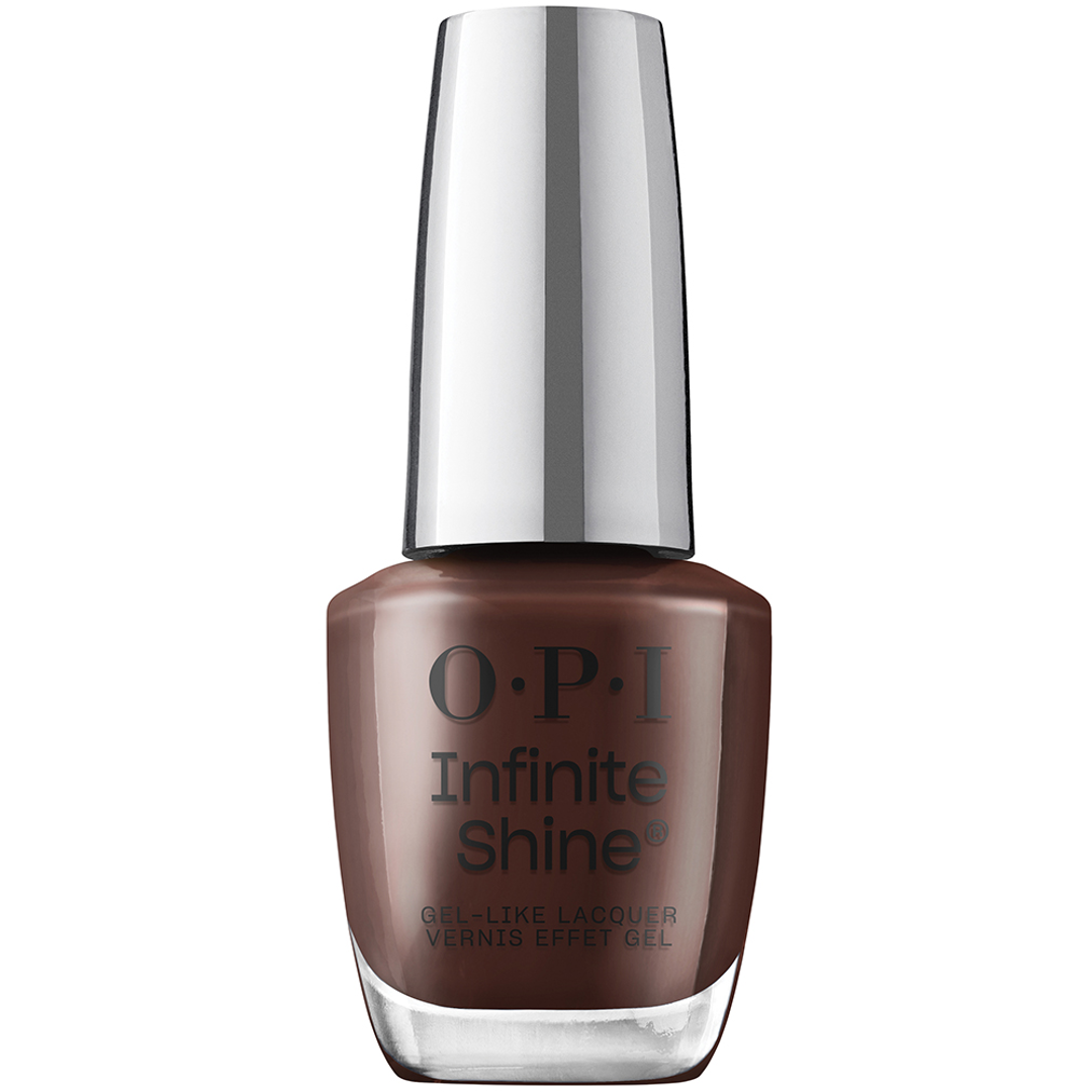 OPI Infinite Shine, Not Afraid of the Dark
