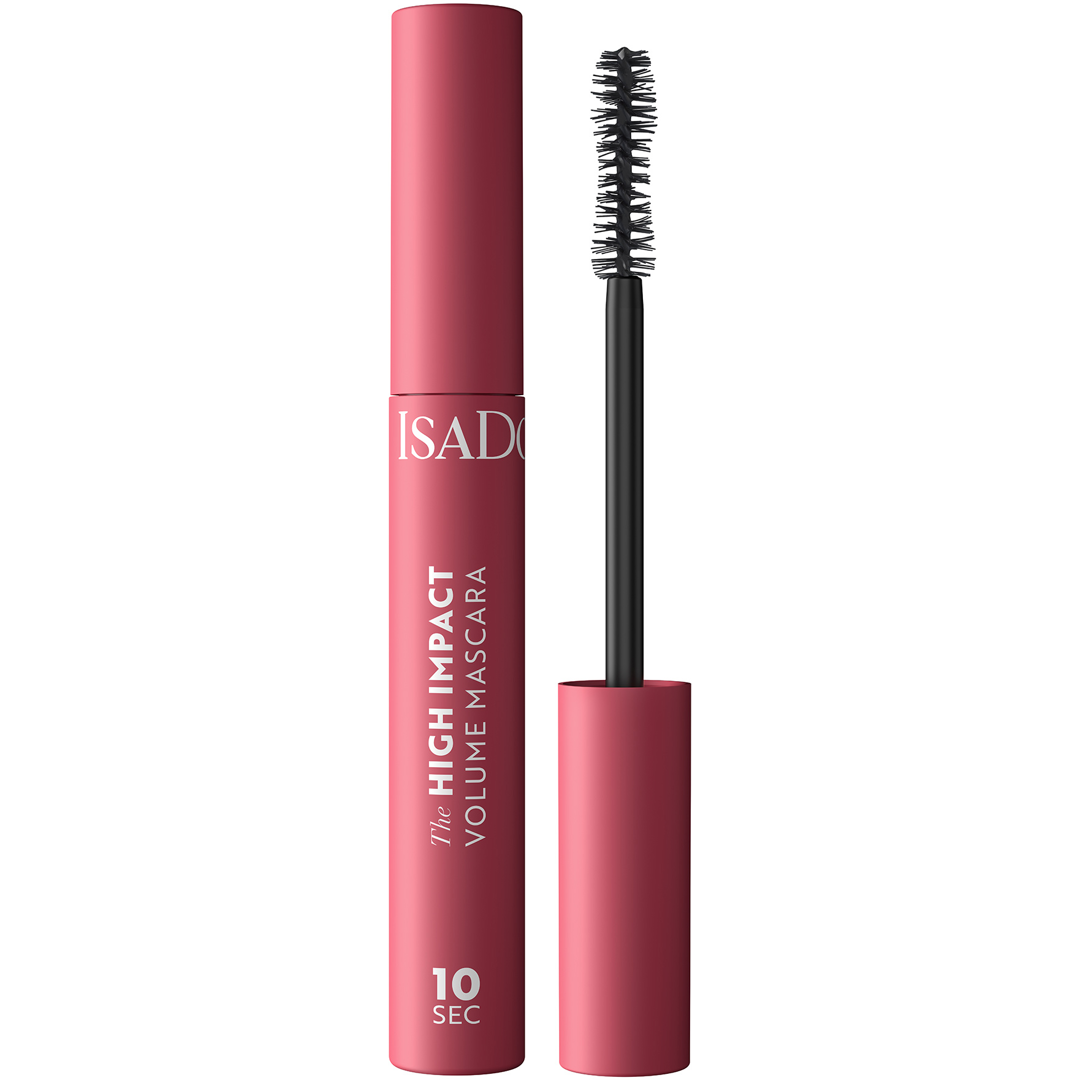 IsaDora 10 Sec High Impact Volume Mascara, 01 Black, Ripsiväri