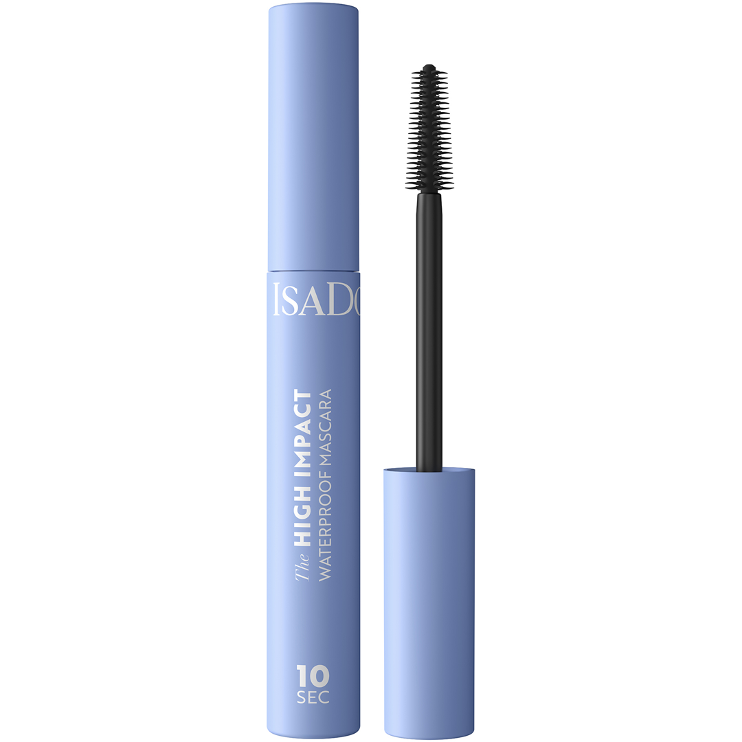 IsaDora 10 Sec High Impact Waterproof Mascara, 01 Black