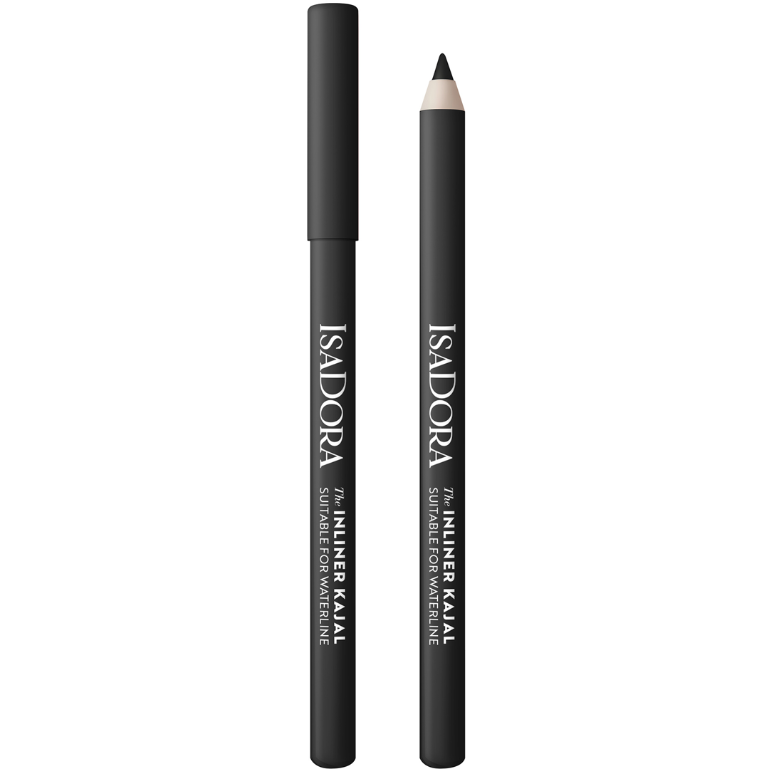 IsaDora Inliner Kajal, 51 Black, Silmänrajauskynät