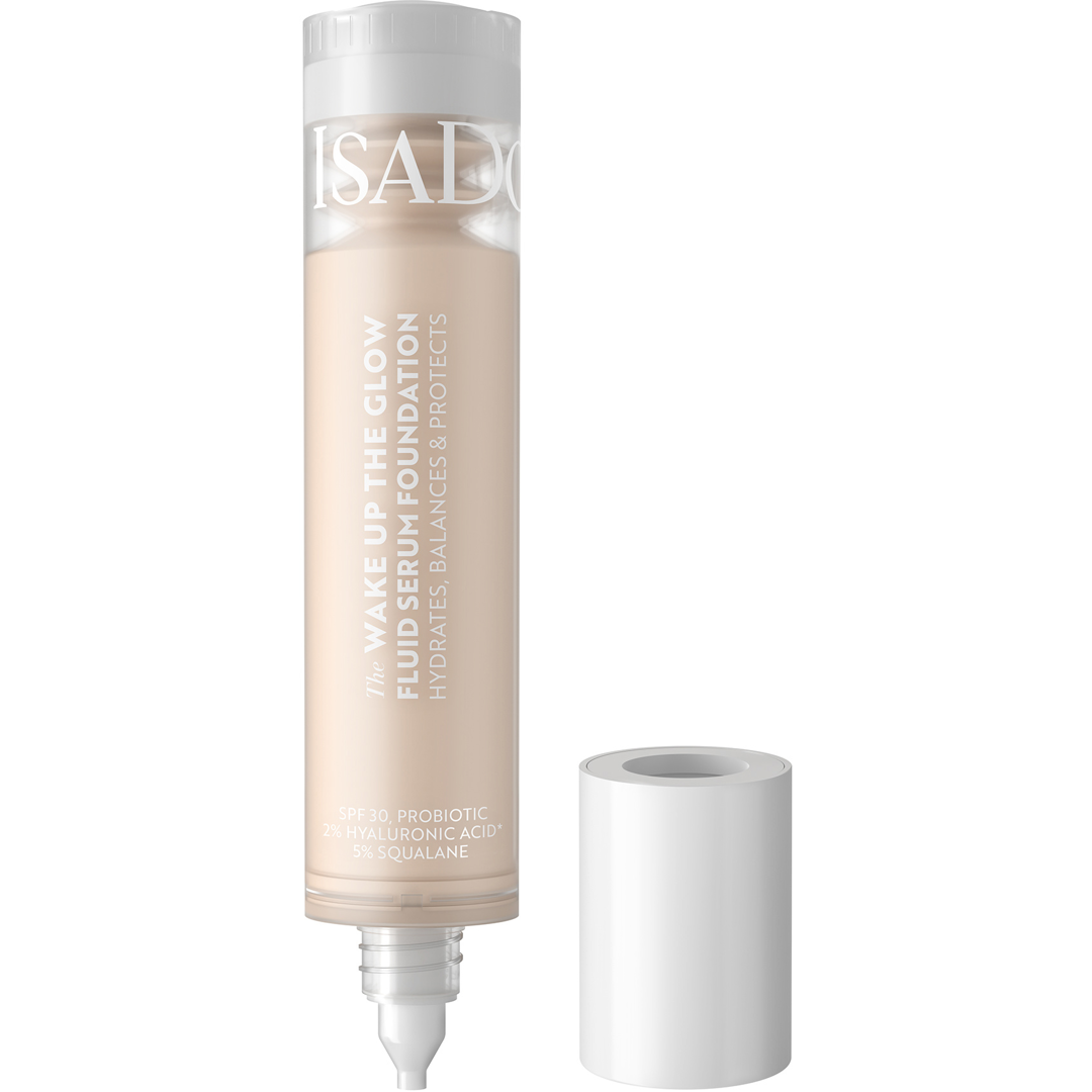 IsaDora Wake Up the Glow Fluid Serum Foundation, 1N foundation