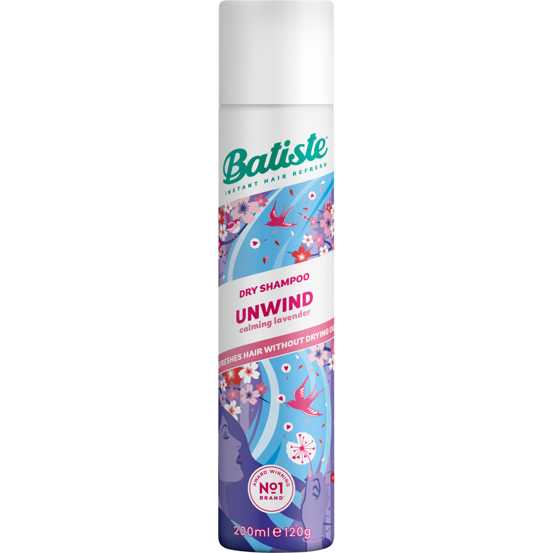 Batiste Unwind Dry Shampoo, 200ml torrschampo