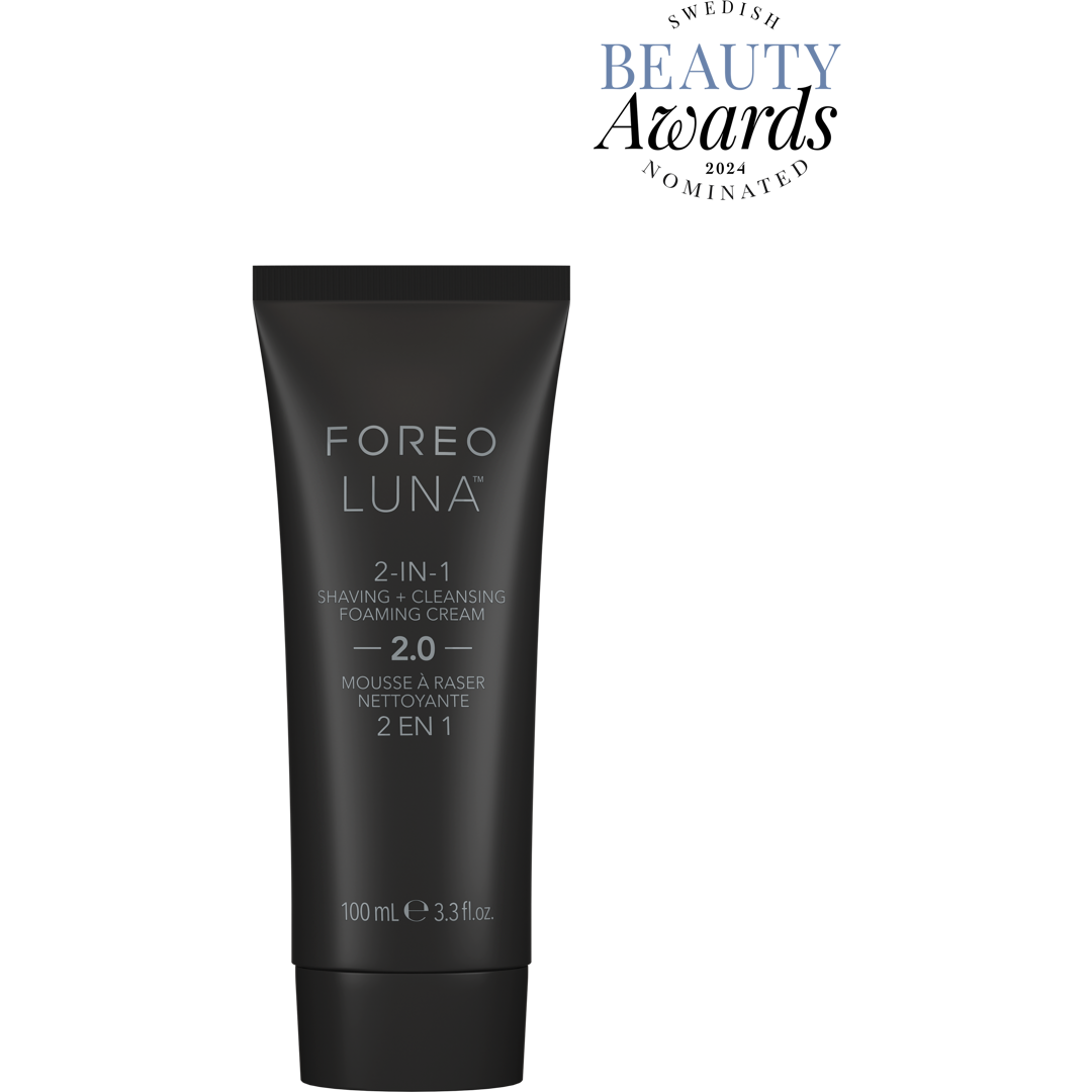 FOREO LUNA™ Shaving & Cleansing Foaming Cream 2.0, 100ml, Vitamin E cleanser