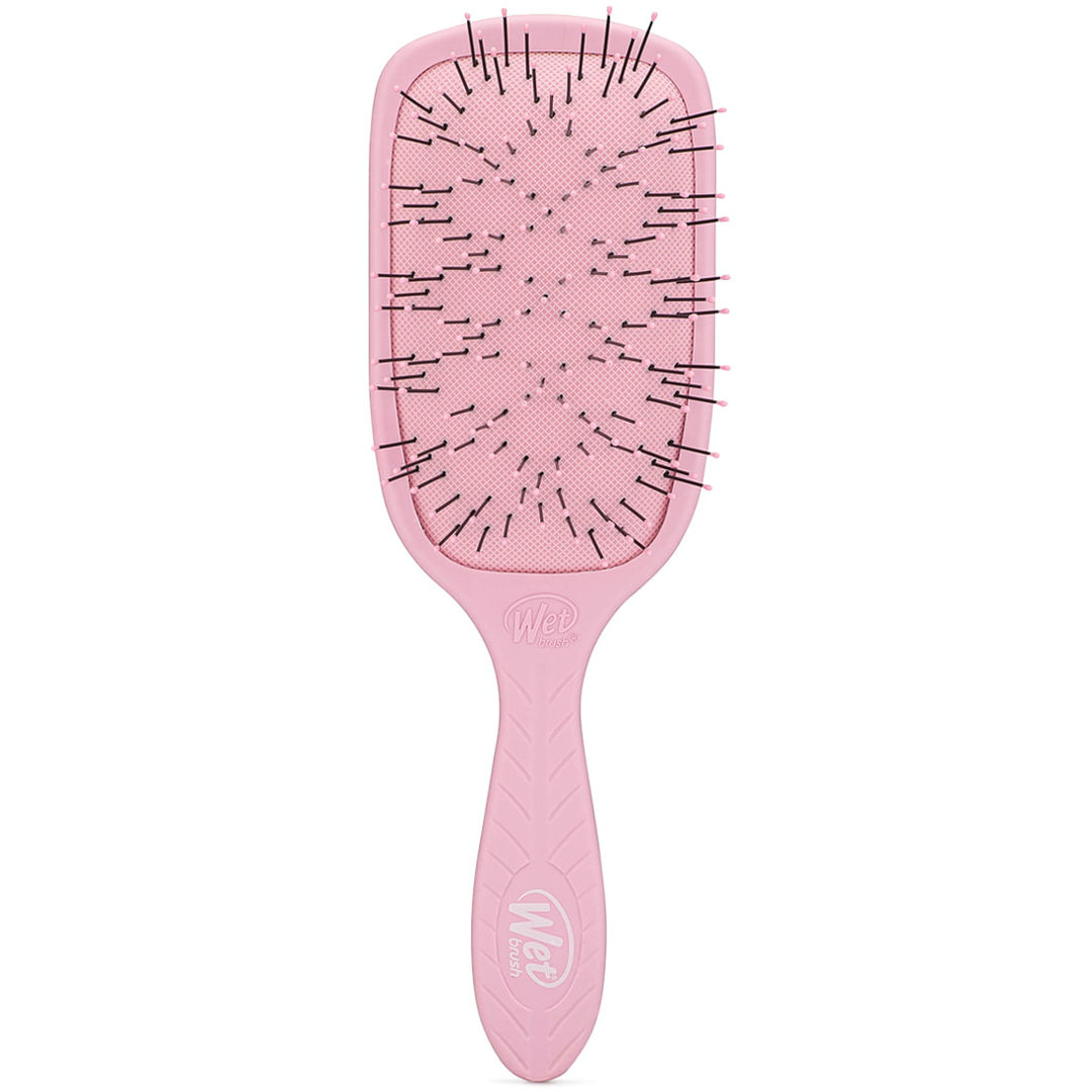 WetBrush Go Green Thick Hair Paddle Pink