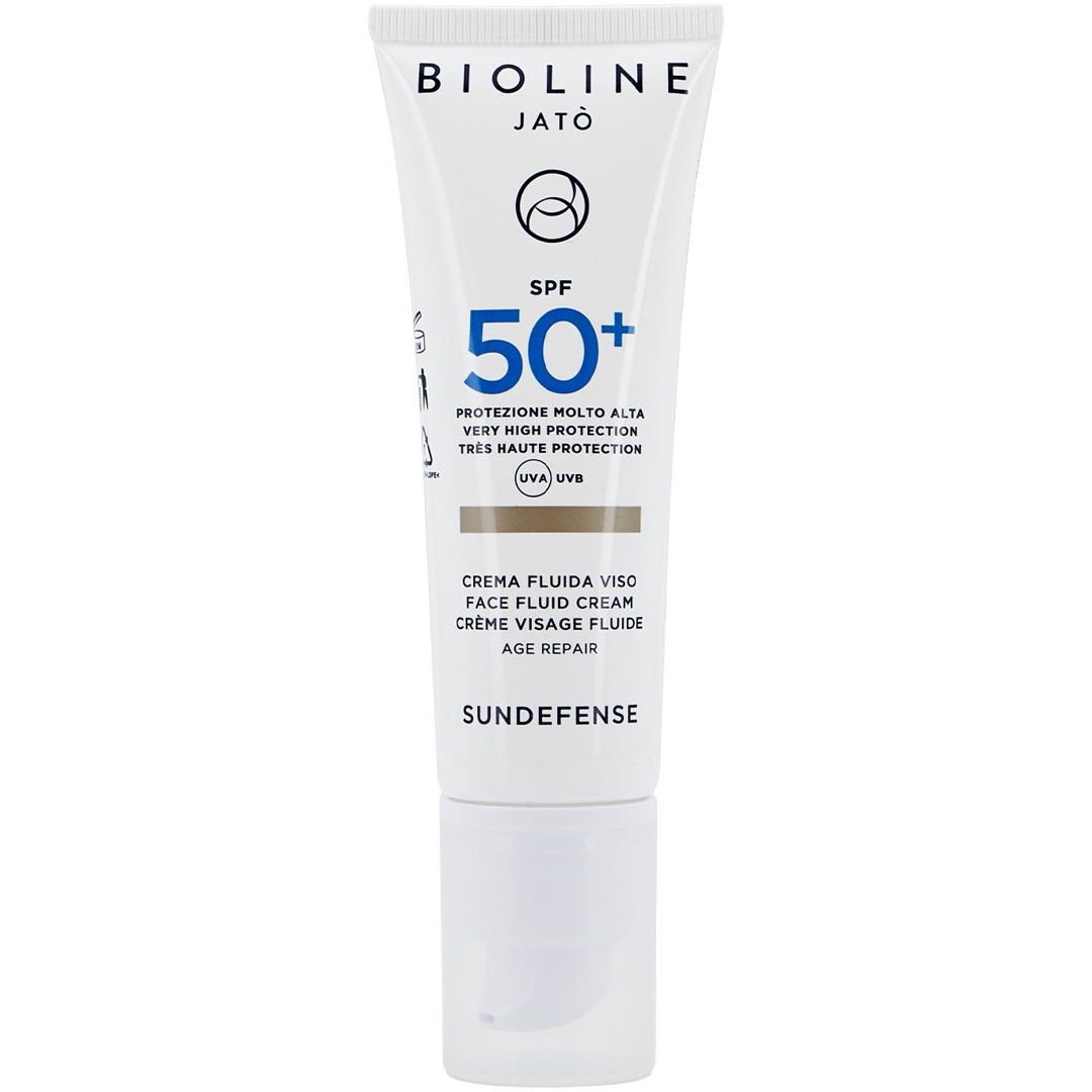 Bioline Jatò SPF50+ Very High Protection Face Fluid Cream Age Repair, 50ml