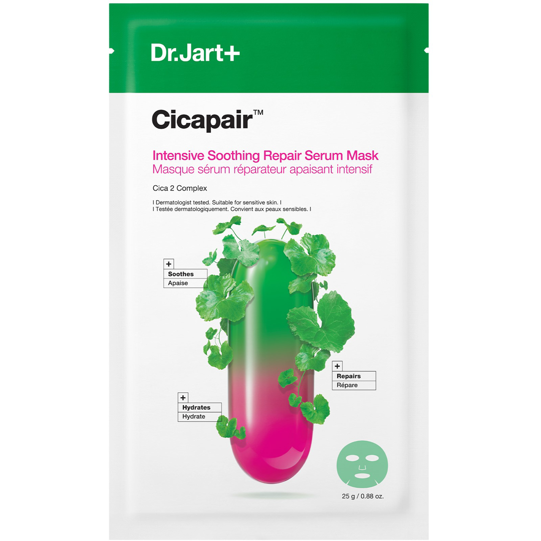Dr.Jart+ Cicapair Intensive Soothing Repair Serum Mask, 25g, Kasvonaamio
