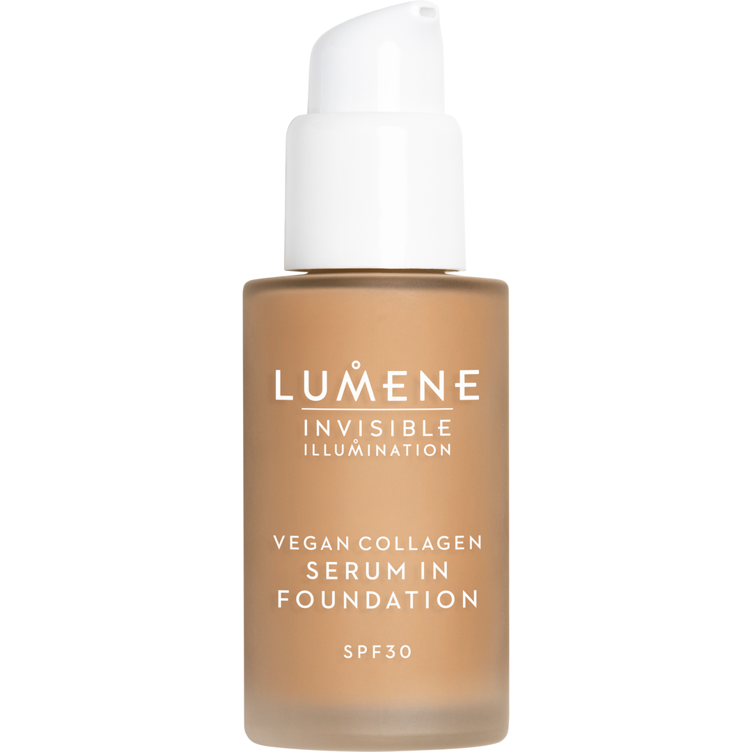 Lumene Invisible Illumination Vegan Collagen Serum in Foundation SPF30, 5, Meikkivoide