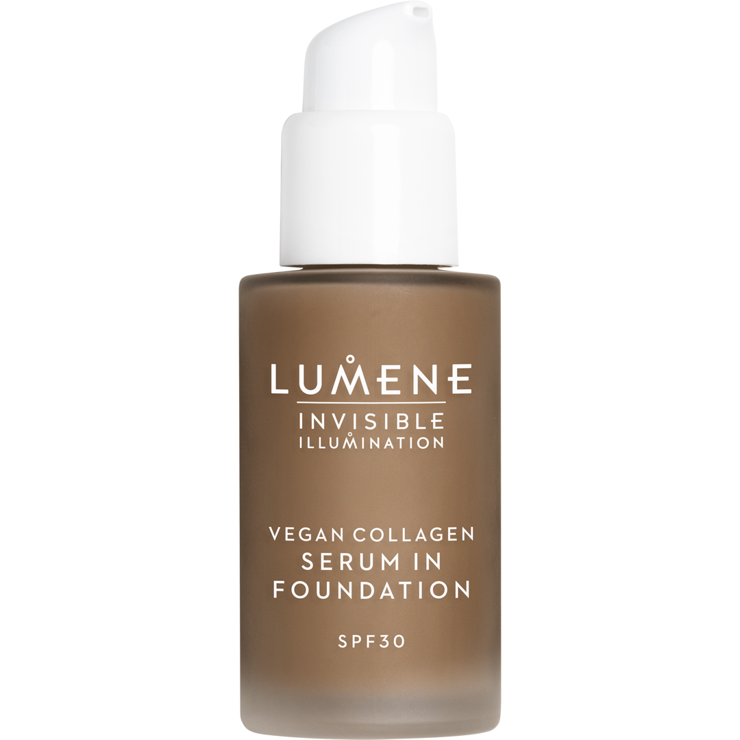 Lumene Invisible Illumination Vegan Collagen Serum in Foundation SPF30, 8, Meikkivoide