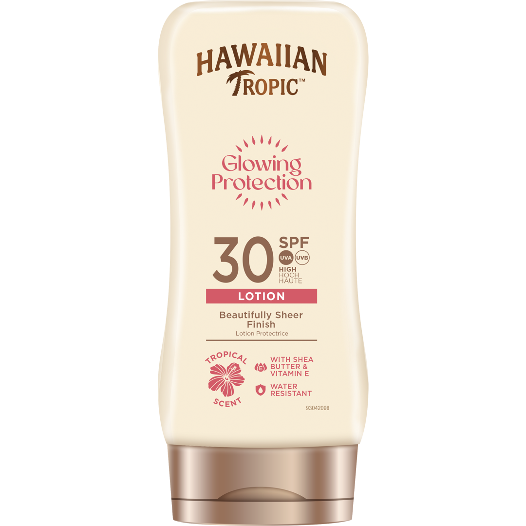 Hawaiian Tropic Glowing Protection Lotion SPF30, 180ml