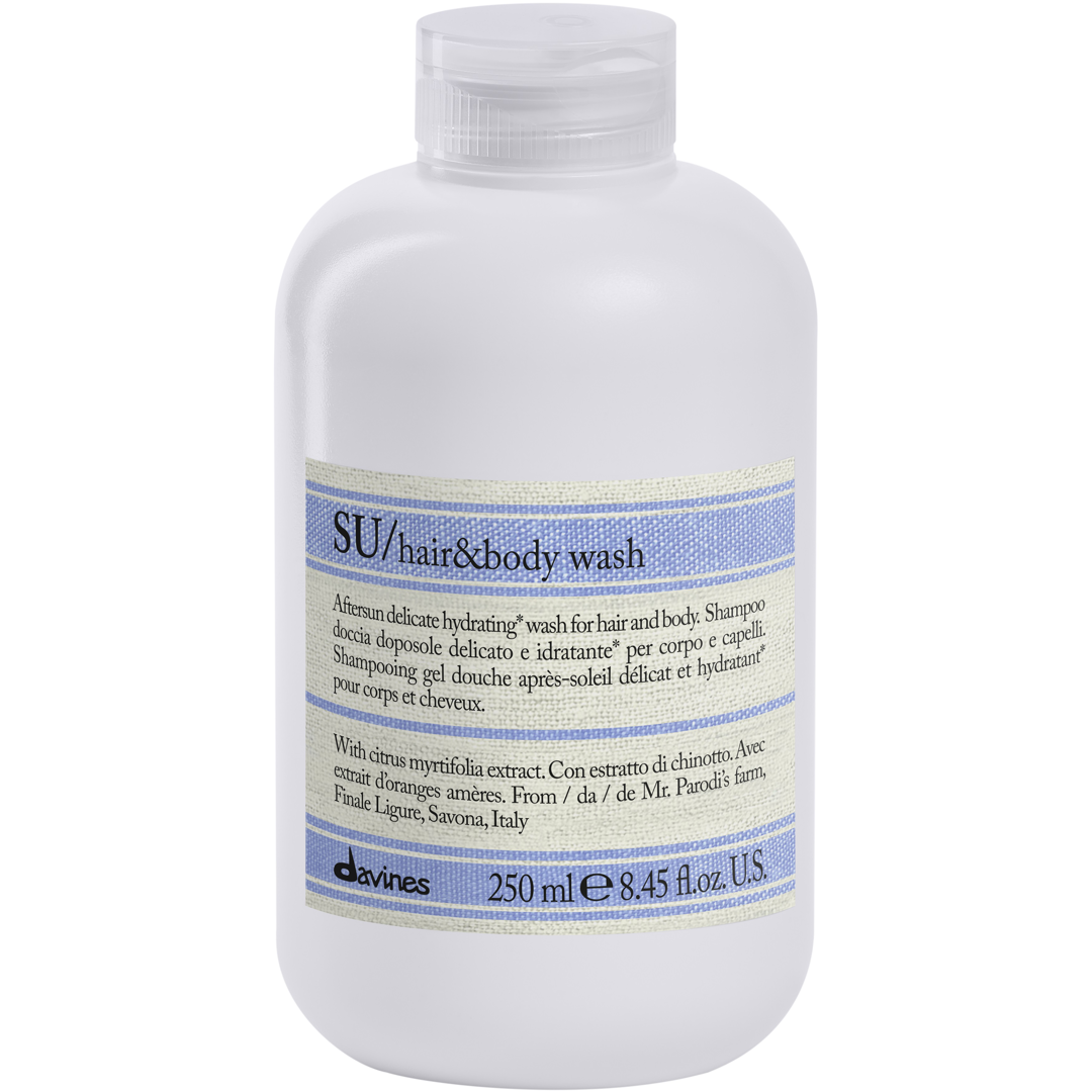 Davines SU Hair & Body Wash, 250ml