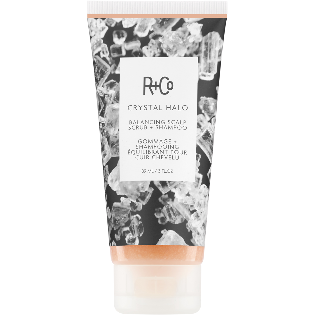 R+Co Crystal Halo Scalp Scrub+Shampoo, 89ml