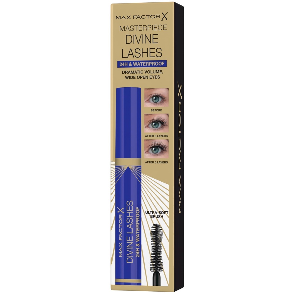 Divine Lashes Waterproof, 001 Black