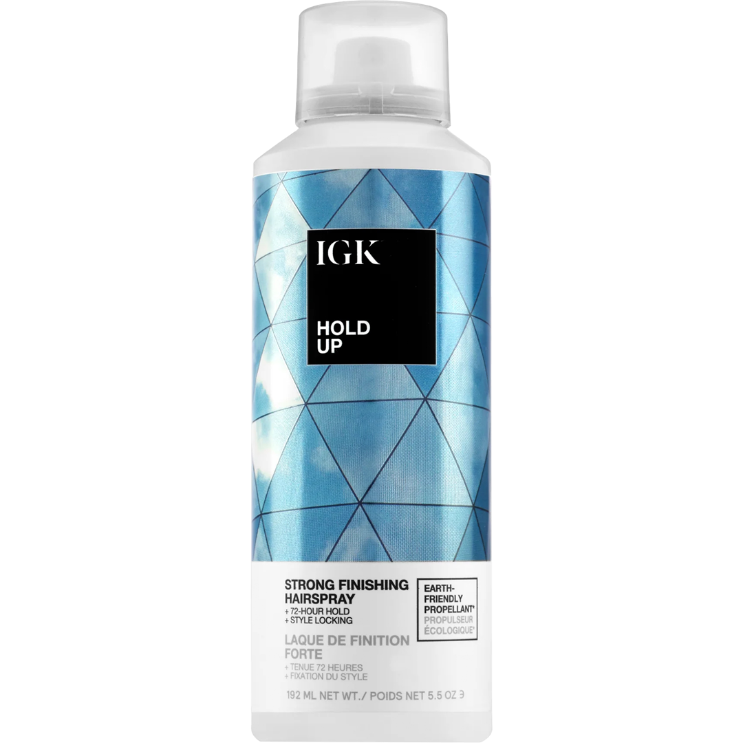 IGK Hold Up Strong Hold Hairspray, 192ml hårspray