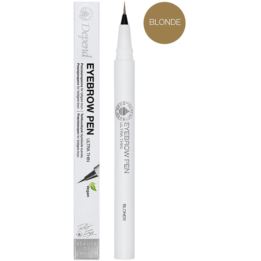 Depend PE Eyebrow Pen Ultra Thin, Blond, Kulmakynä