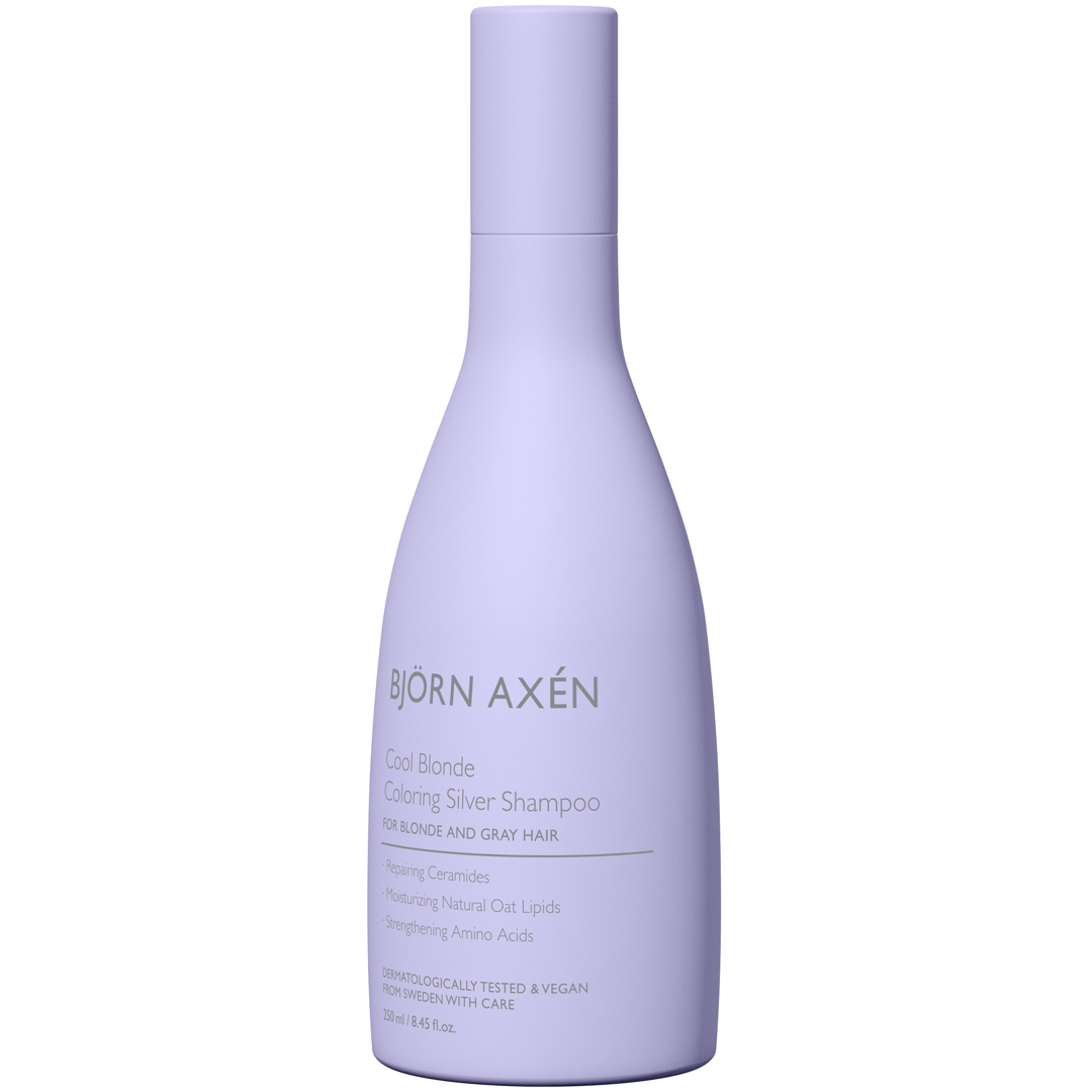 Björn Axén Cool Blonde Coloring Silver Shampoo, 250ml silverschampo