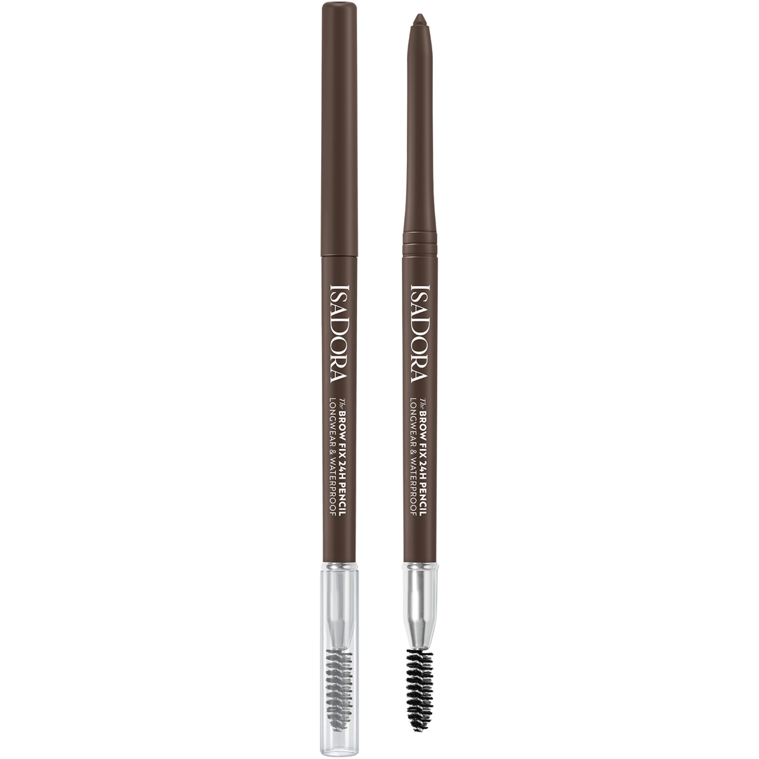 IsaDora The Brow Fix 24h Pencil Longwear & Waterproof, 03 Medium Brown