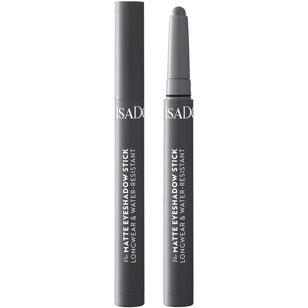 IsaDora The Matte Eyeshadow Stick Longwear & Water-Resistant, 64 Smoky Grey ögonskugga