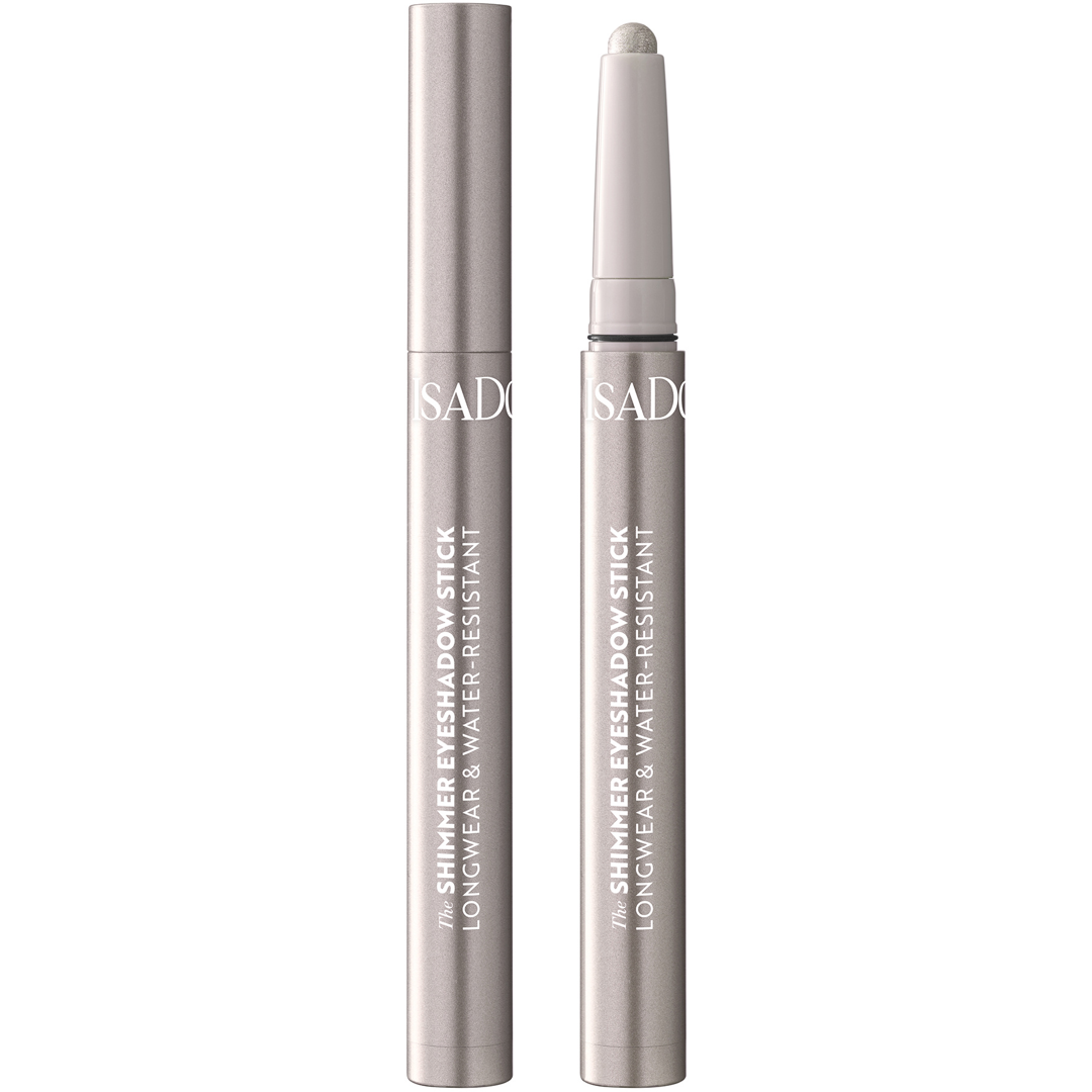 IsaDora The Shimmer Eyeshadow Stick Longwear & Water-Resistant, 40 Silver Highlight ögonskugga