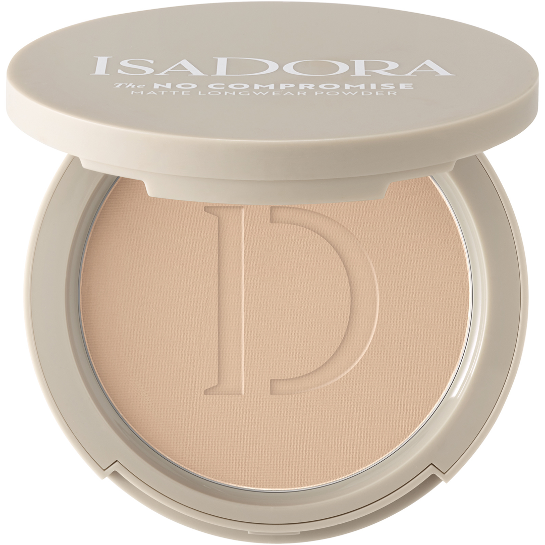 IsaDora The No Compromise Matte Longwear Powder, 66 Warm Beige
