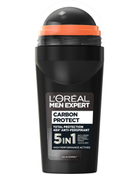 Men Expert Carbon Protect Total Protection 48H Anti-Perspirant Roll-On, 100ml