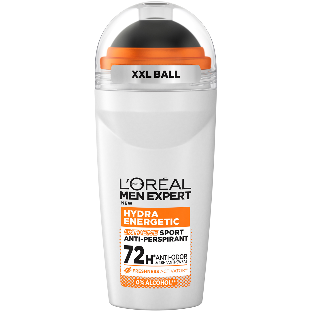 L'Oréal Paris Men Expert Hydra Energetic Extreme Sport 48H Anti-Perspirant Roll-On, 50ml