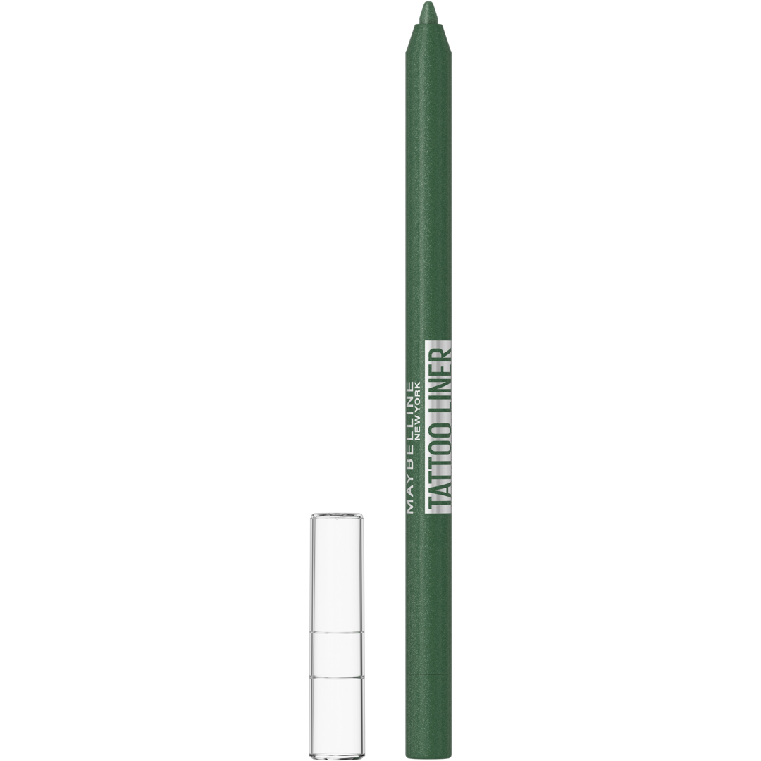 Maybelline Tattoo Liner Gel Pencil, 817 Hunter Green, Silmänrajaus: eyeliner