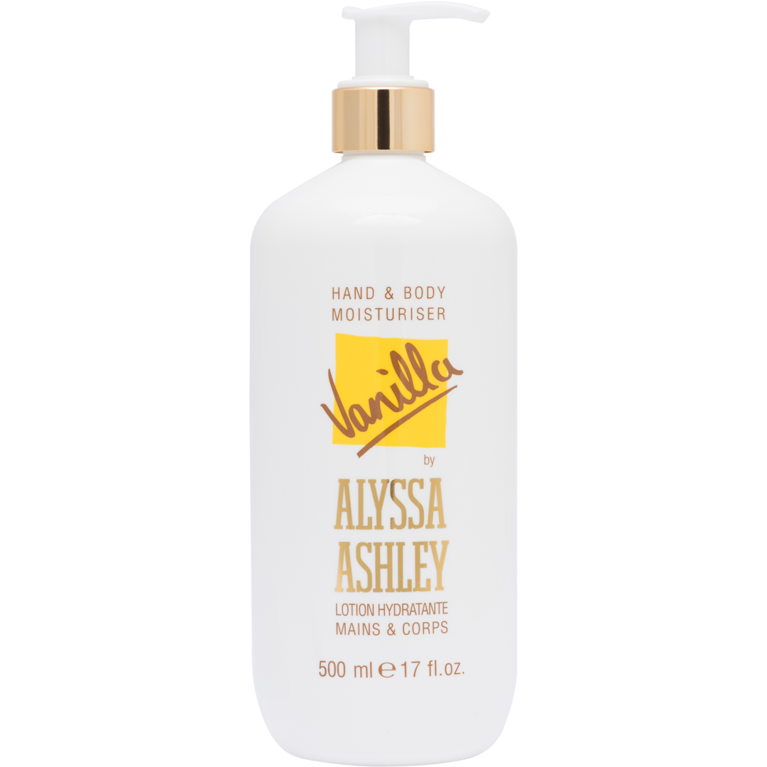 Alyssa Ashley Vanilla Hand & Body Moist Lotion, 500ml