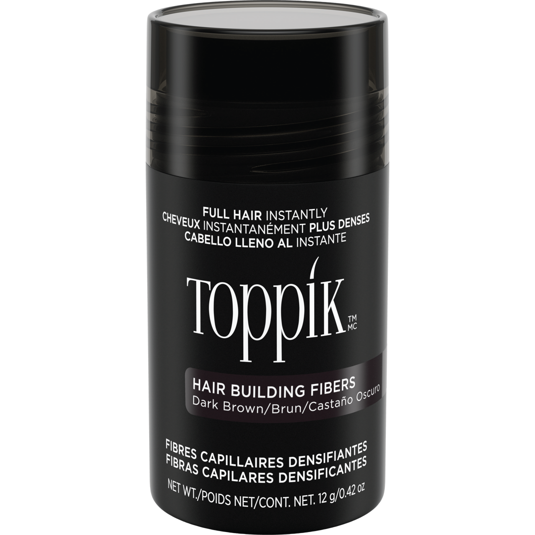 Toppik Regular Hair Building Fibers, Dark Brown