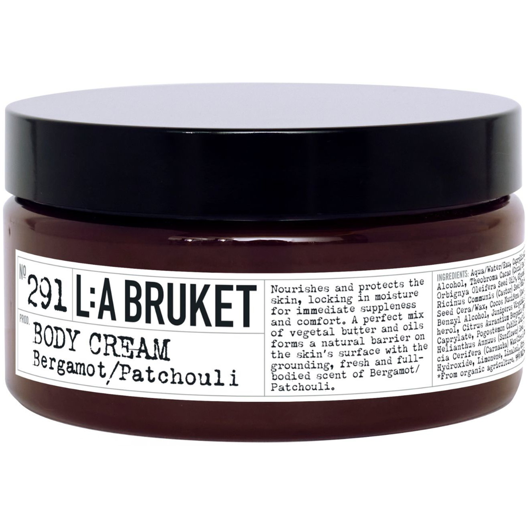 L:a Bruket 291 Body Cream Bergamot/Patchouli, 200g Kroppslotion, Hudlotion & Bodylotion