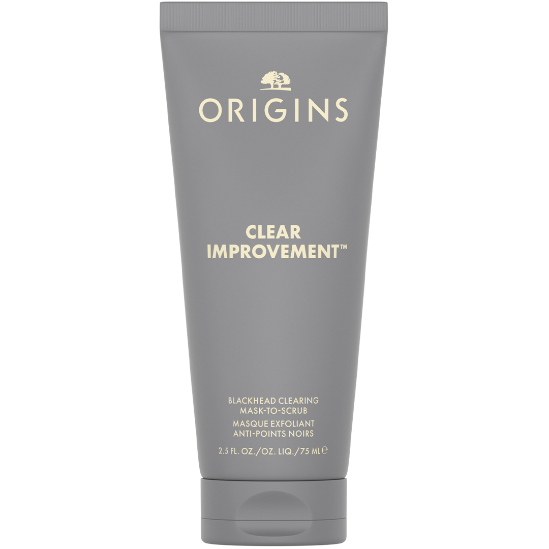 Origins Clear Improvement Blackhead Clearing Mask-To-Scrub, 75ml ansiktsmask