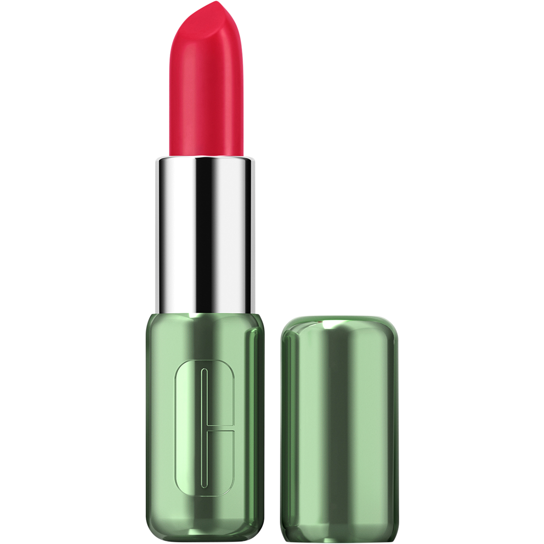 Clinique Pop Longwear Lipstick Satin, Peppermint Pop, Huulipuna