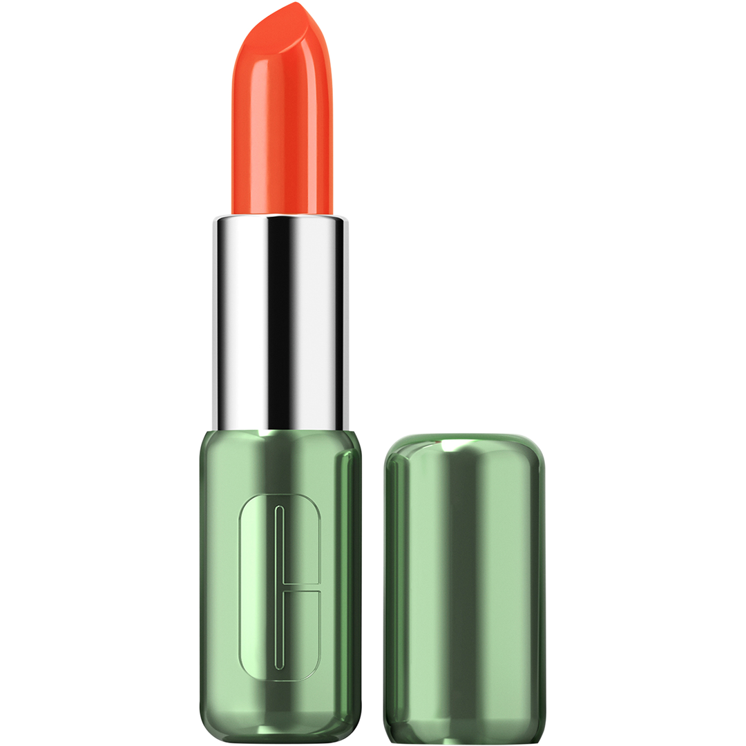 Clinique Pop Longwear Lipstick Shine, Flame Pop läppstift