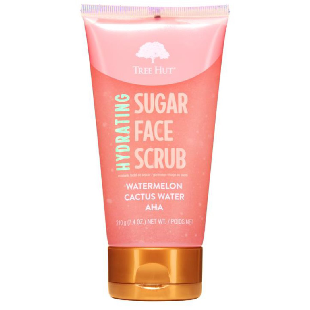 TREE HUT Hydrating Face Scrub Watermelon & Cactus Water, 210g